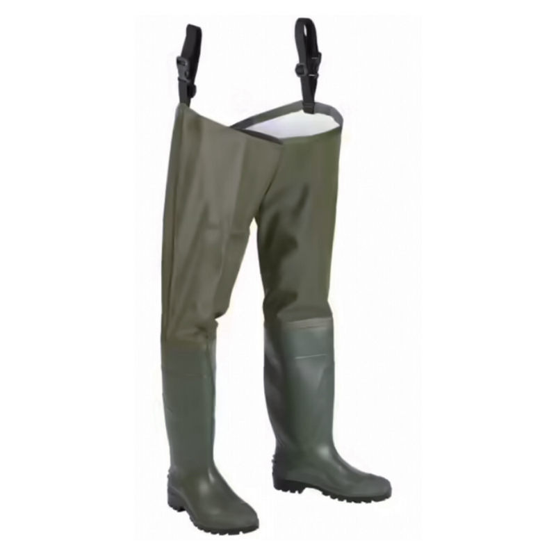 Penyeberang Pinggul Kaki Boot PVC