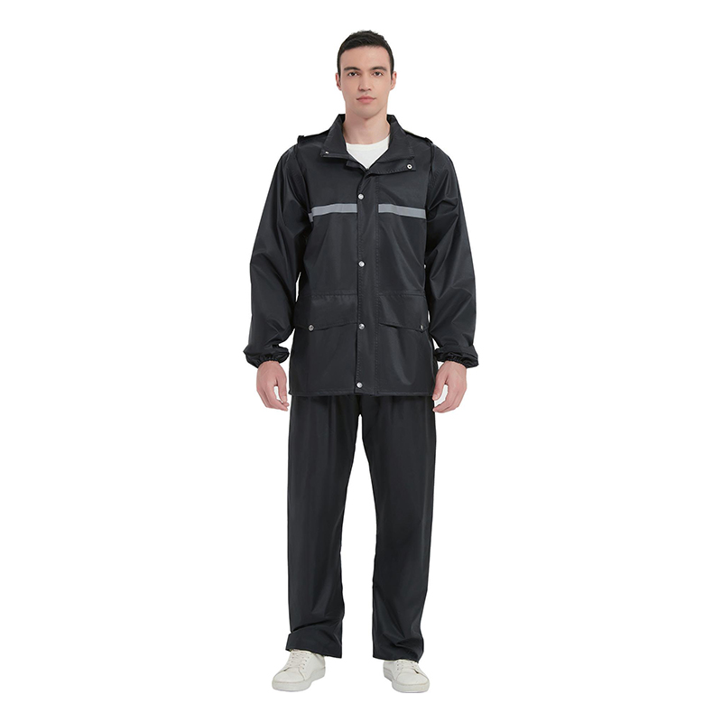 Jas Hujan Jaket Lapisan PVC Luar Ruangan